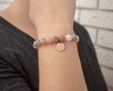 Serenity Stone Bracelets with Word Charms