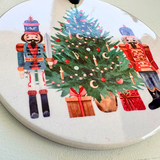 Christmas Ornament - Nutcracker Watercolor