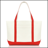 Premium Cotton Canvas Shopping Tote Bag