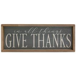 In All Things Give Thanks