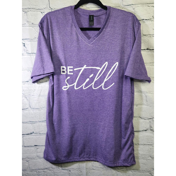 Be Still V-Neck T-Shirt