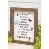 Spring Shadowbox Framed Art