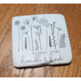 Wildflower Coasters - Set of 4
