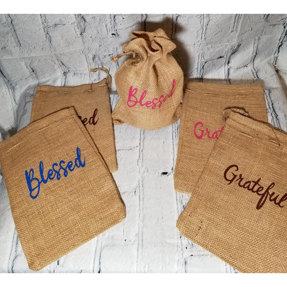 Small Burlap Bags|Encouraging-Faith