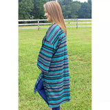 Moonlight Stripe Kimono