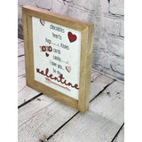 Be My Valentine Framed Art