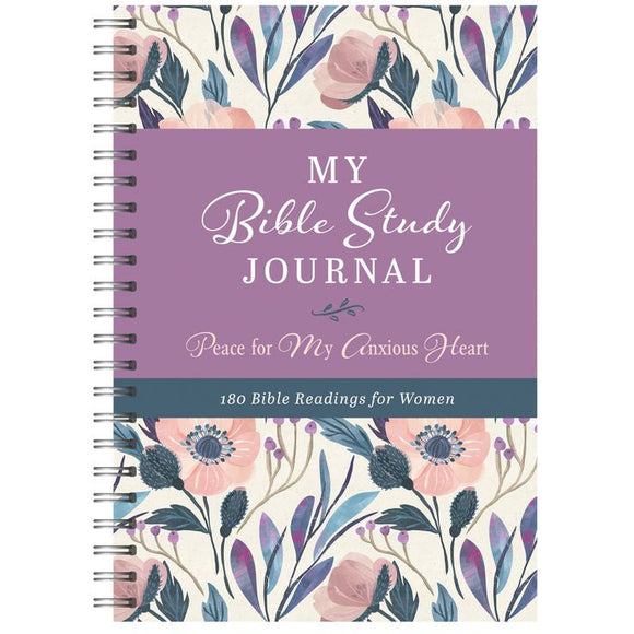 My Bible Study Journal: Peace For My Anxious Heart | Encouraging-Faith